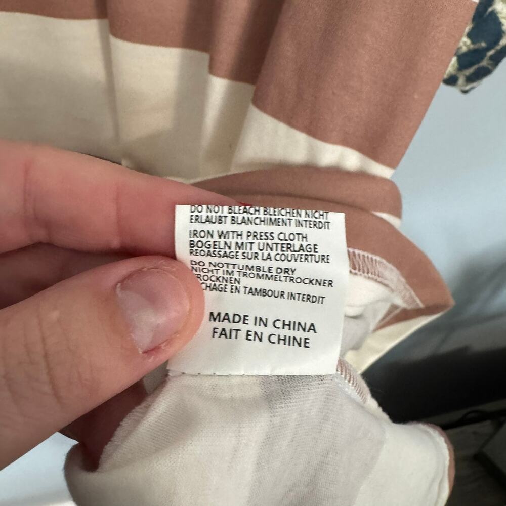 Unbranded Striped Leopard Print Short Sleeve Top Women's Size XL Animal Cheetah - Picture 6 of 6